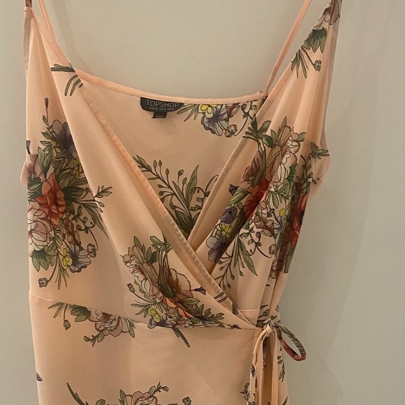 Top shop  midi wrap dress - Picture 1 of 4